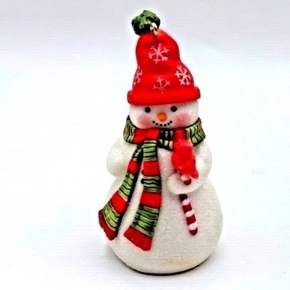 Hallmark Keepsake Christmas Ornament 2005 A Happy Little Snowman Handcrafted NEW